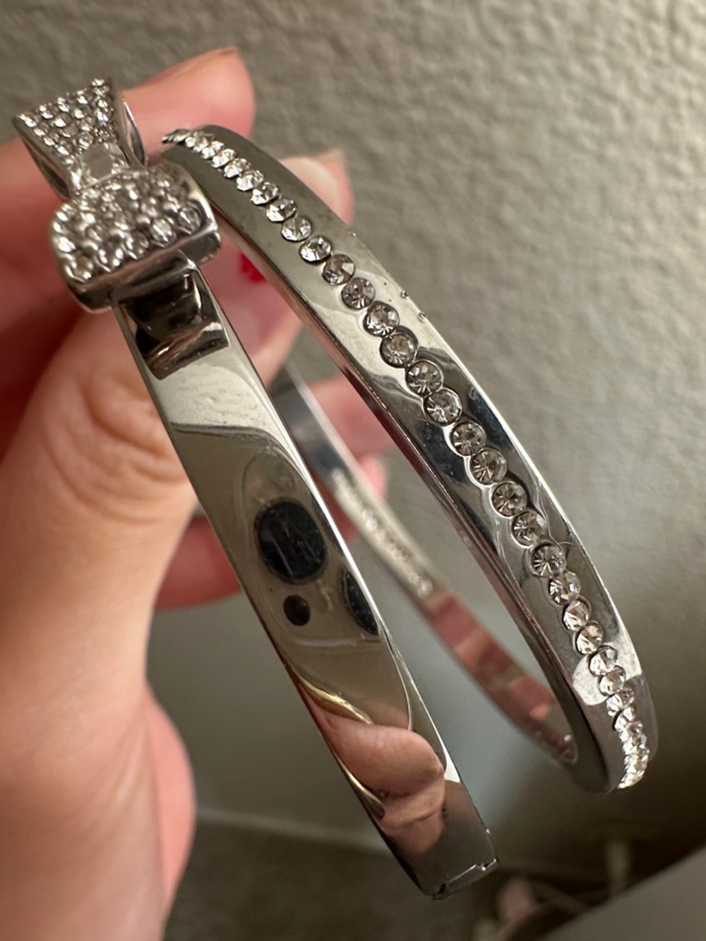 kate spade sliver-tone bangle bracelets bundles - Picture 3 of 7